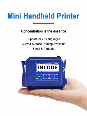 4.3 Inch Touch Screen Mini Editing Portable Handheld Inkjet Printer for On-Screen Printing Requirements