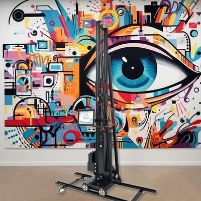 Multicolor 3m*6m 7d Uv Wall Painting Machine Robot Automatic Wall Panel 3d Vertical Mural Printer Printing Machine Wall Printer