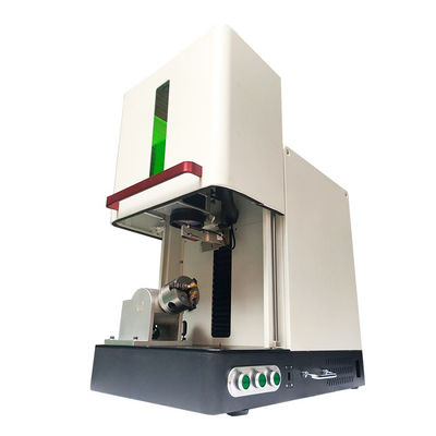 Enclosed Fiber Laser Marking Machine 30W 50W 80W 100W For Gold Silver Jewelry