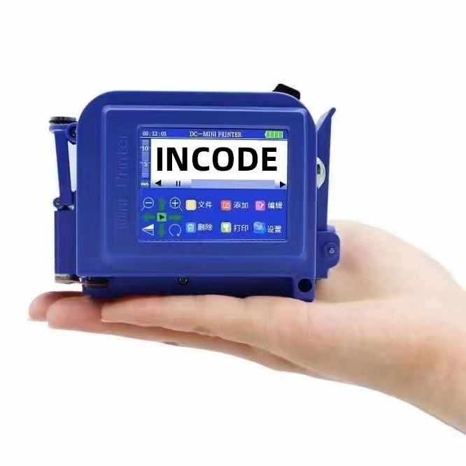 4.3 Inch Touch Screen Mini Editing Portable Handheld Inkjet Printer for On-Screen Printing Requirements